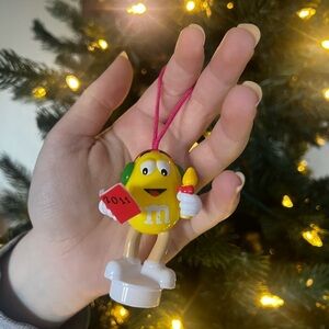 💛 M&Ms Yellow Christmas Ornament